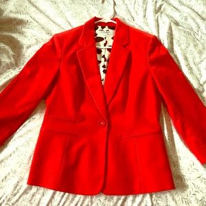 Nine West Red Blazer
